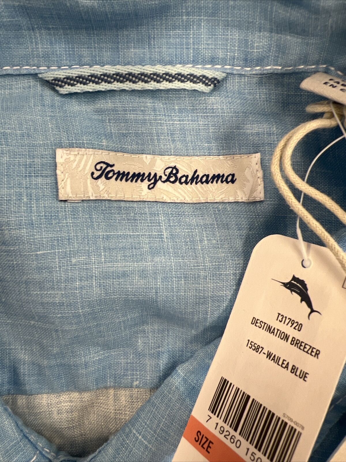 NEW Tommy Bahama Men's Wailea Blue Hawaii Breezer Shirt - 3XL
