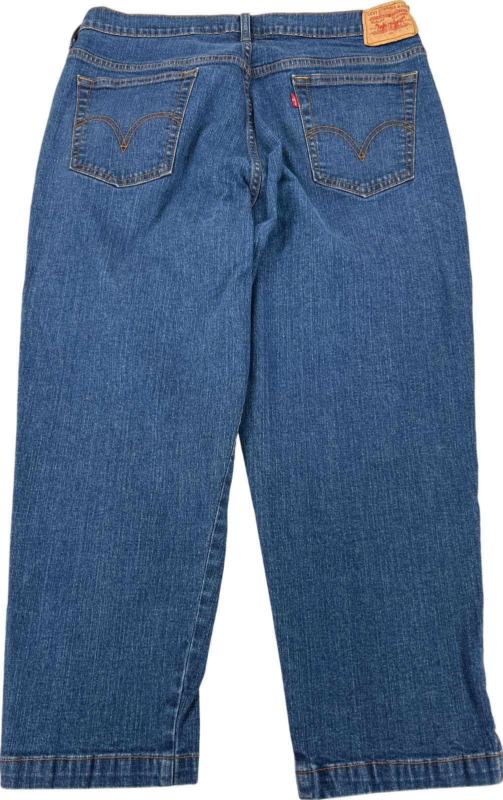 Levi’s Women’s Medium Wash Classic Slim Capri Jeans - 18