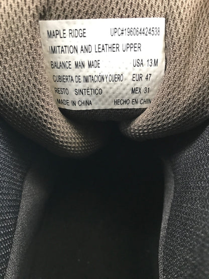 Eddie Bauer Men’s Brown Suede Maple Ridge Winter Hiking Boots - 13