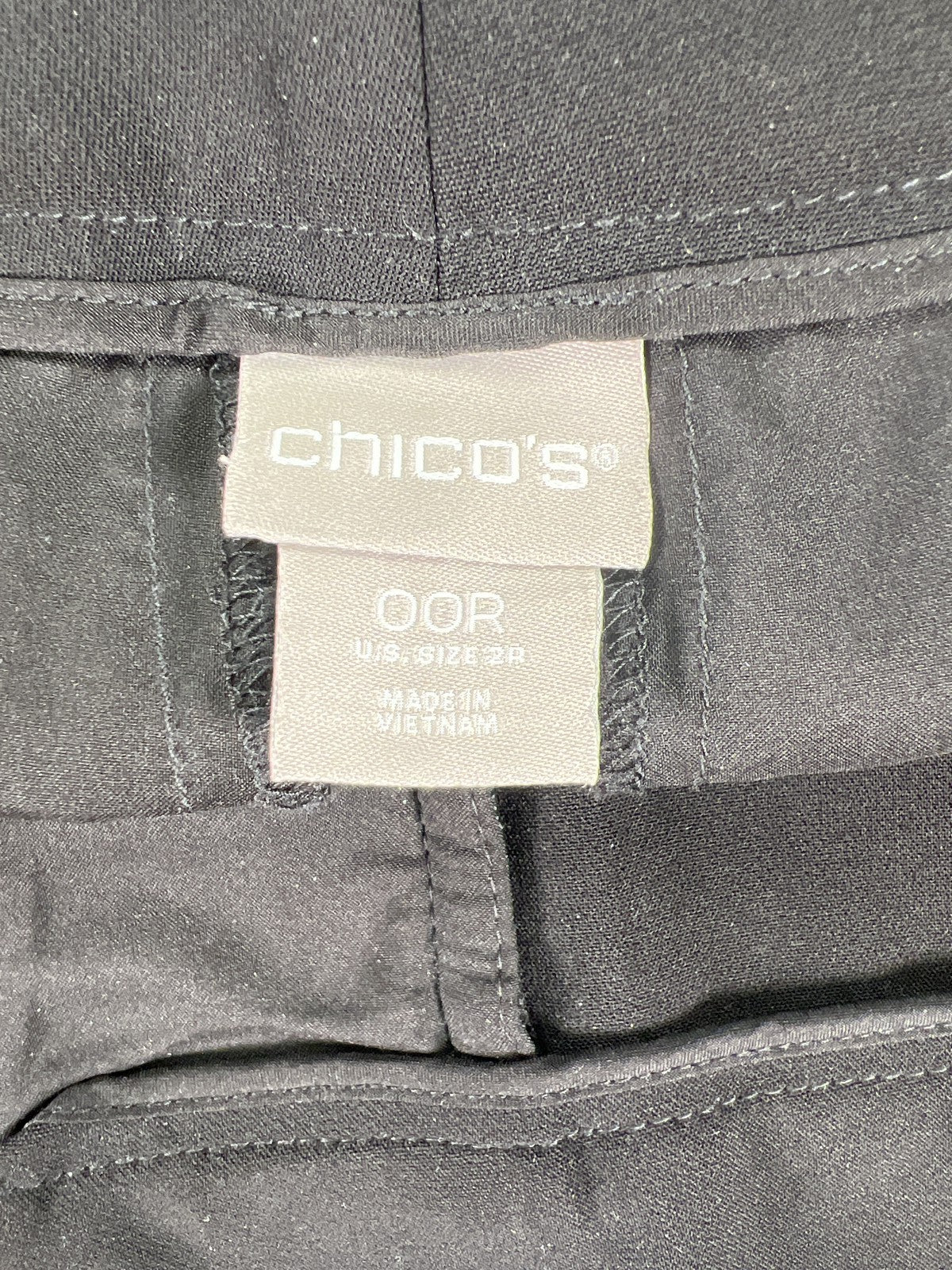 Chico’s Women’s Black Wide Leg Dress Pants - 00/2R