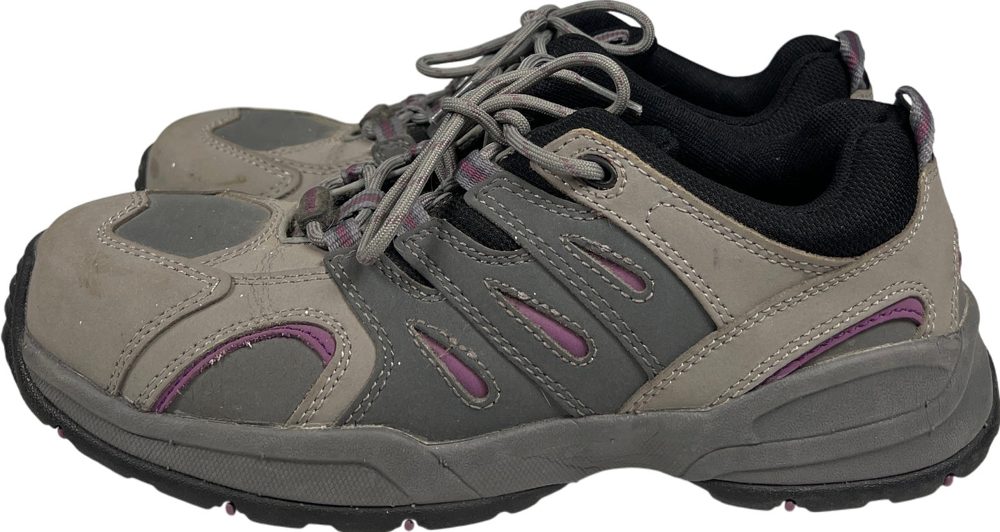 Worx by Red Wings Women’s Gray/Purple Safety Steel Toe Work Shoes - 10
