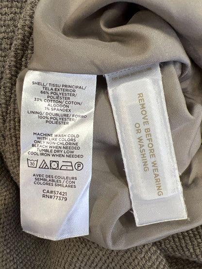 Ann Taylor Women’s Gray Asymmetrical Zip Jacket - XS Petite