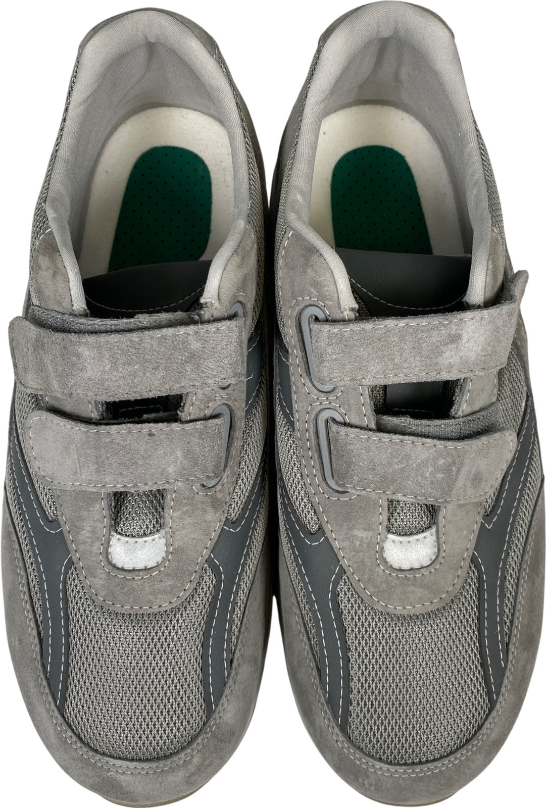 SAS Men’s Gray Suede Comfort Walking Sneakers - 12 Wide