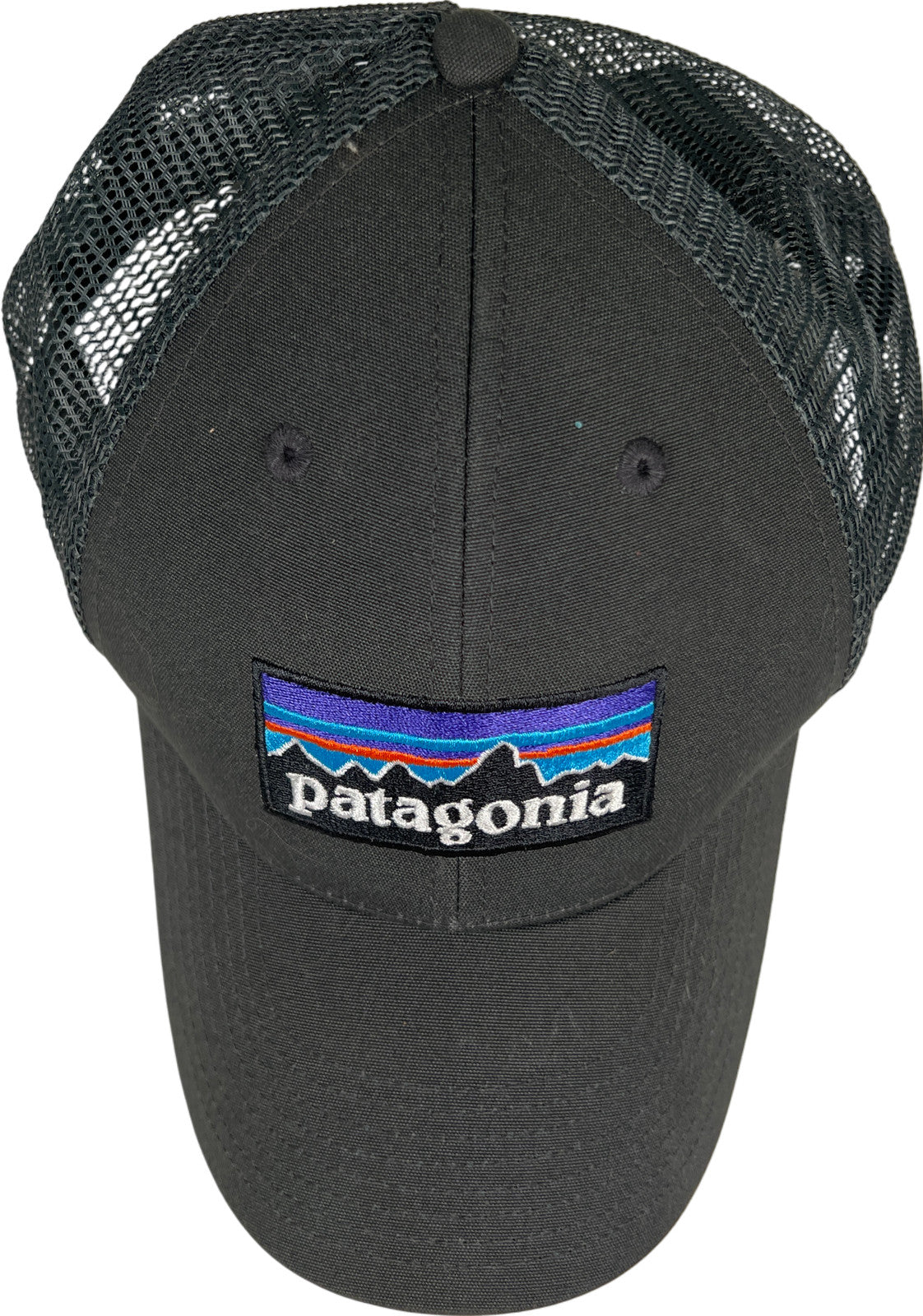 Patagonia Men’s Gray Mesh Snapback Trucker Hat