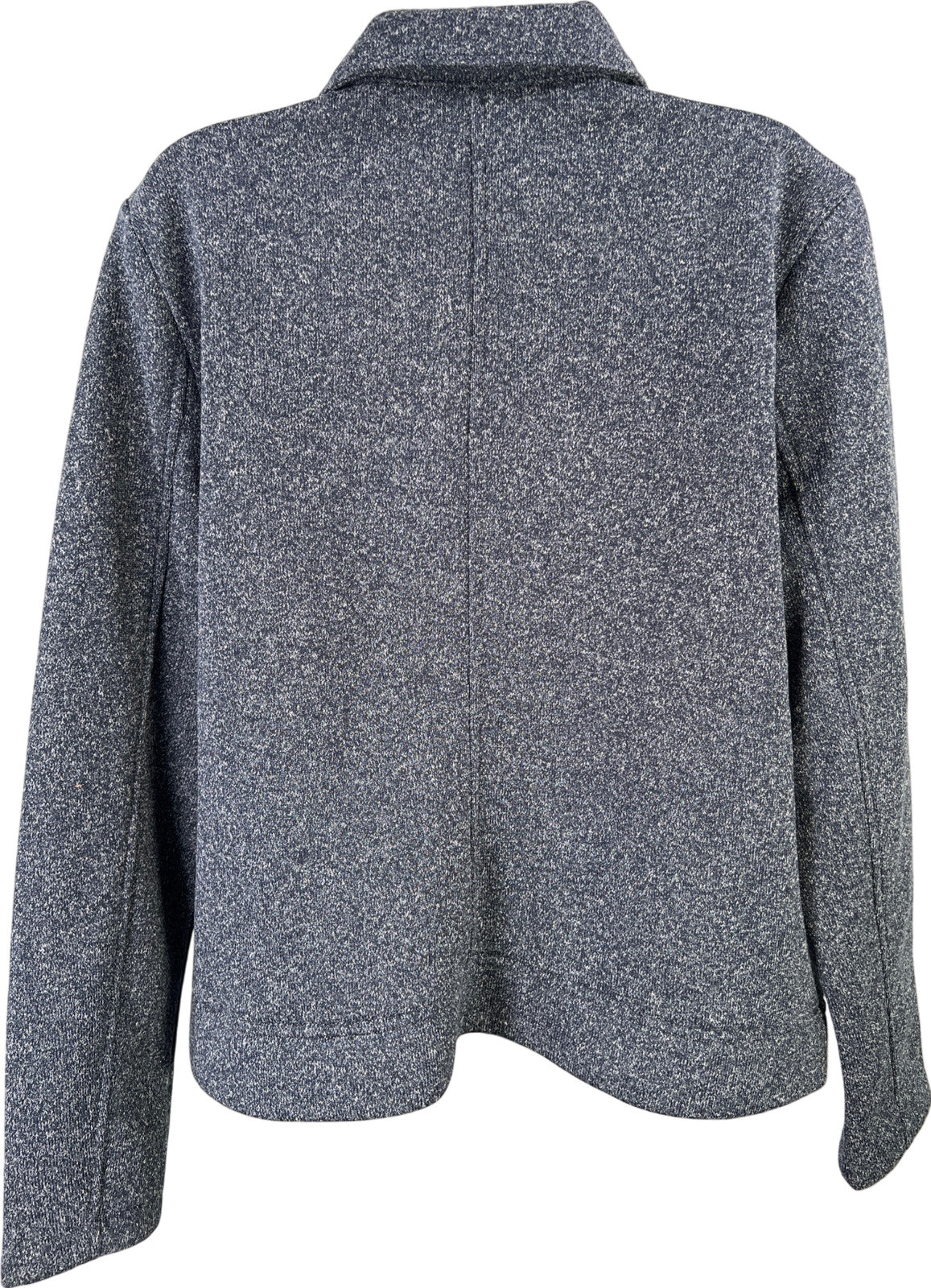 Banana Republic Women’s Blue Asymmetrical Zip Sweater Jacket - XL