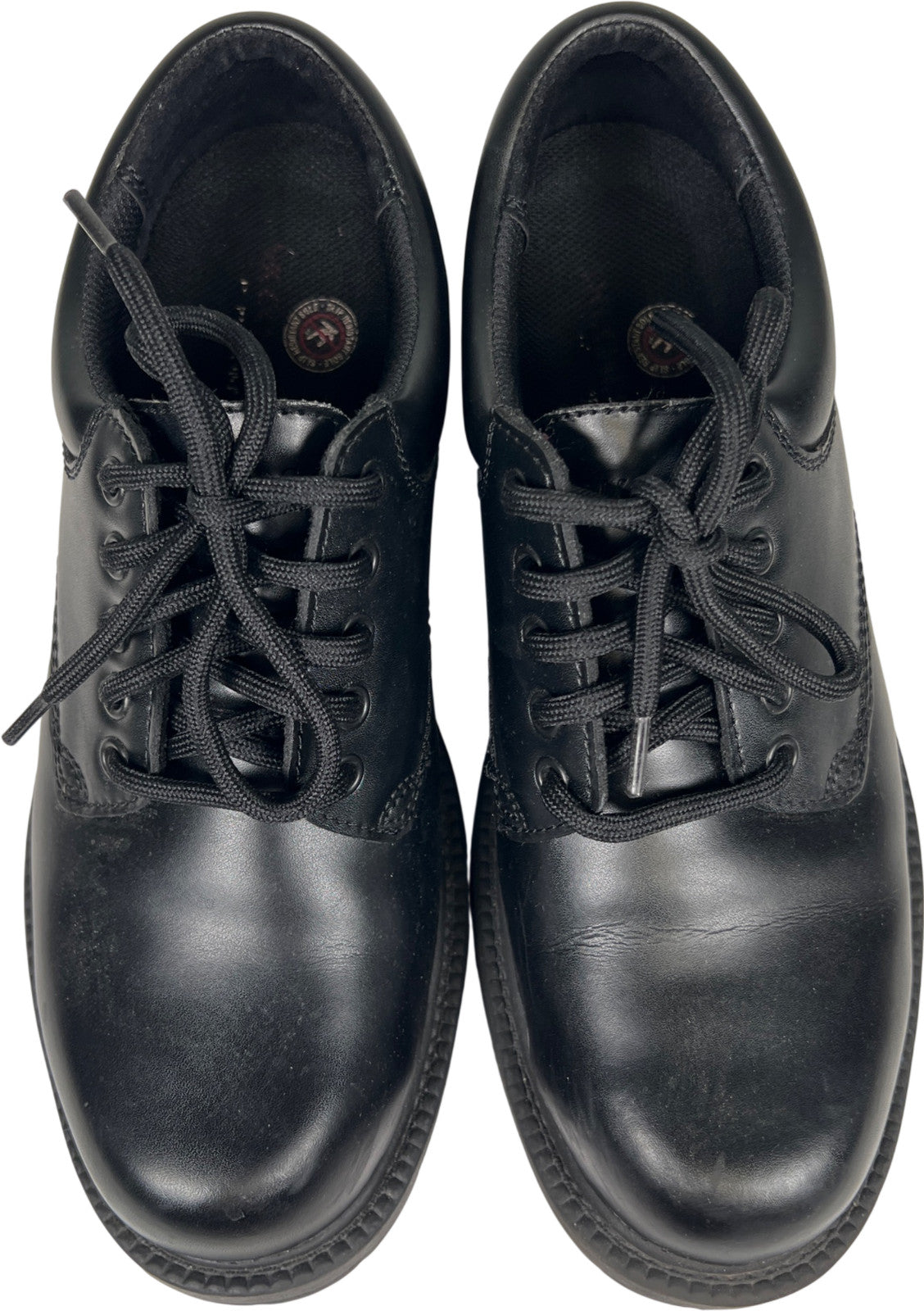 Skechers Men’s Black Leather Cottonwood Cantix Work Shoes - 9