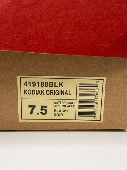 Kodiak Women’s Black Leather Original Waterproof Lace Up Combat Boots - 7.5