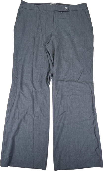 Calvin Klein Women’s Gray Classic Fit Dress Pants - 14