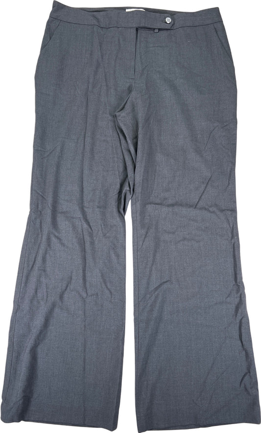 Calvin Klein Women’s Gray Classic Fit Dress Pants - 14