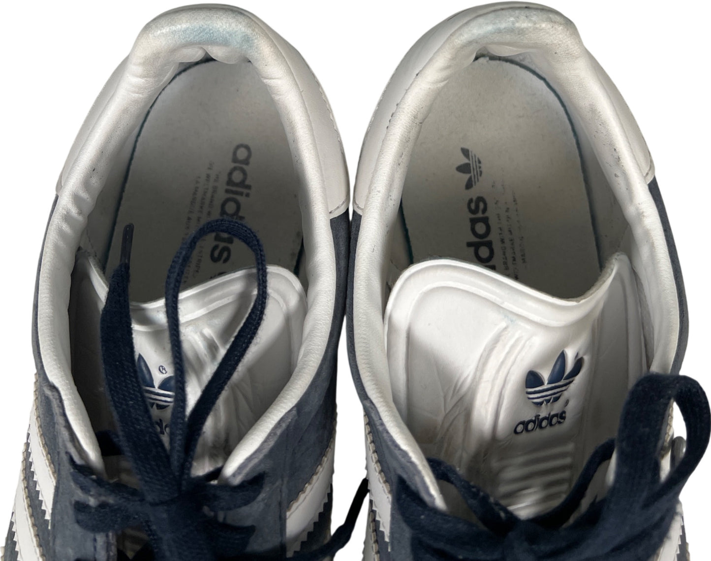 Adidas Women’s Blue Suede Gazelle Lace Up Sneakers - 7