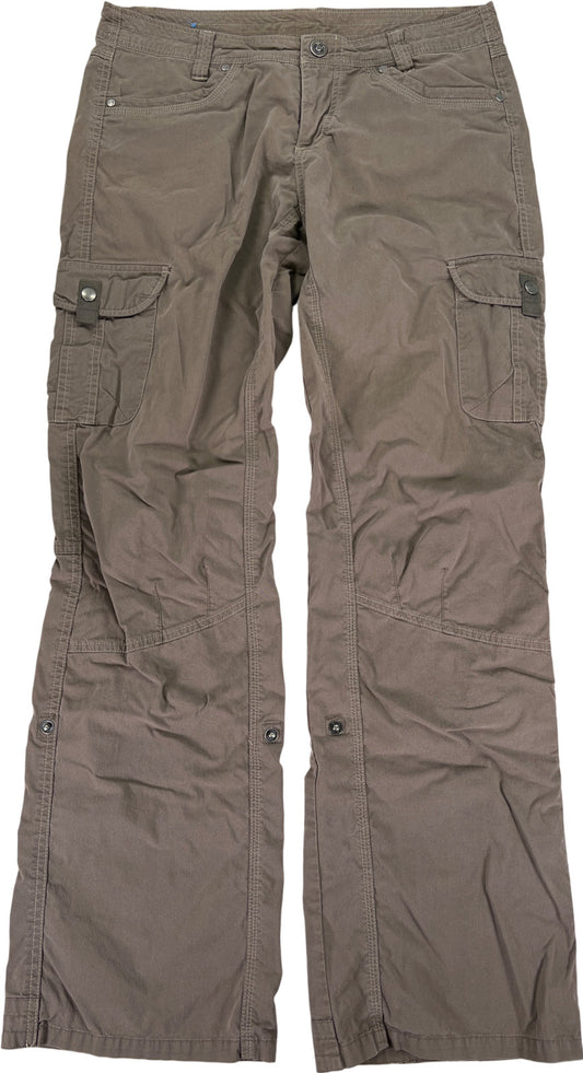 Kuhl Women’s Brown Light Weight Roll Up Hiking Pants - 10