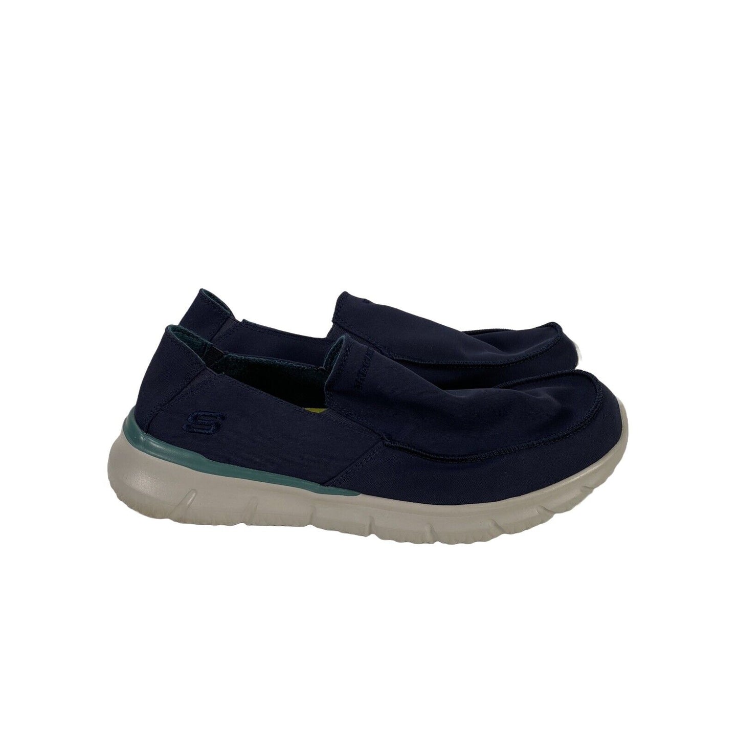 Skechers Men's Navy Blue Del Retto Alvert Air Cooled Loafers 210399 - 12