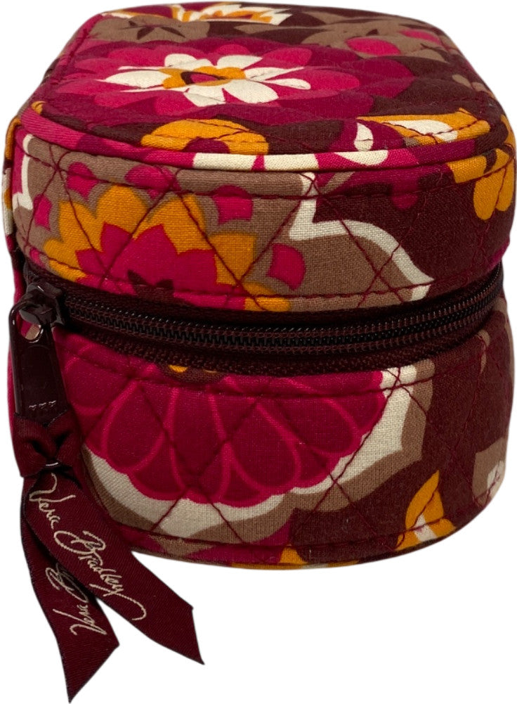 Vera Bradley Women’s Red Carnaby Floral Travel Jewelry Box