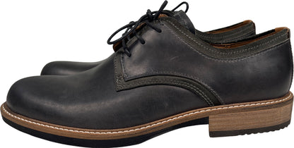 Ecco Men’s Black Leather Lace Up Oxford Dress Shoes - 42/US 8