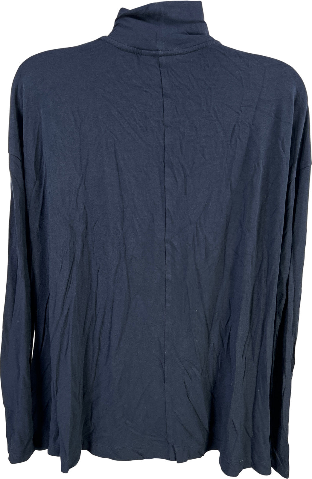 J.Jill Wearever Collection Women’s Blue Long Sleeve Mock Neck Shirt - M