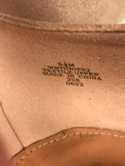 Nine West Women’s Women’s Beige Rhinestone Tunips Pump Heels - 8.5