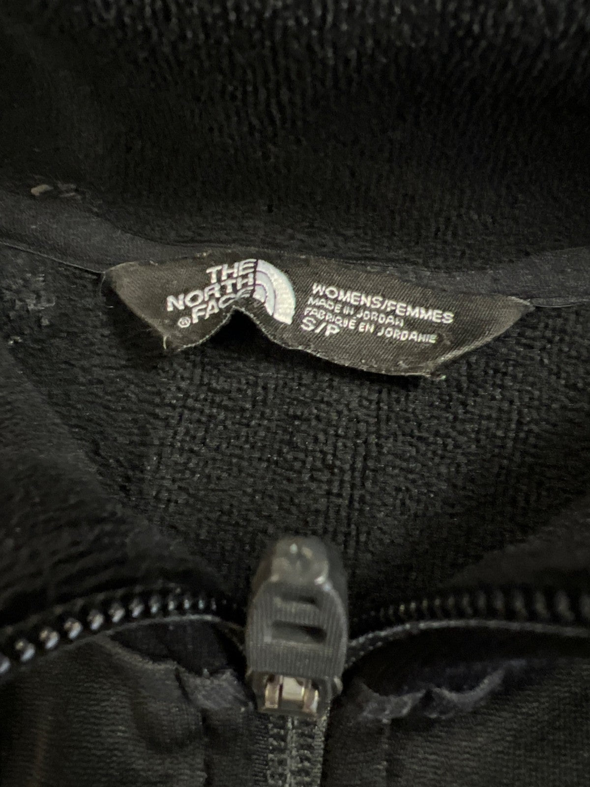 The North Face Women’s Black Agave Fleece Lined Full Zip Jacket - S