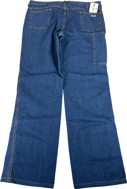 Tyndale Women’s Medium Wash Straight Leg Fire Resistant Jeans - 14