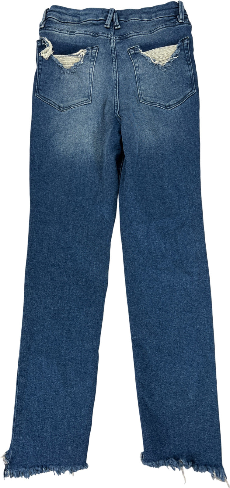 Good American Women’s Medium Wash Good Classic Slim Straight Jeans - 2/26