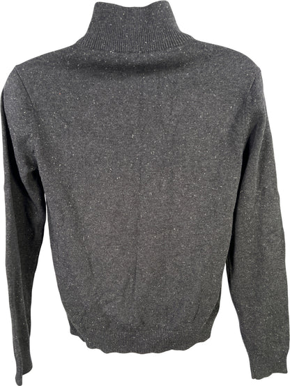 Gap Men’s Gray Long Sleeve Neppy Mock Neck Pullover Sweater - M