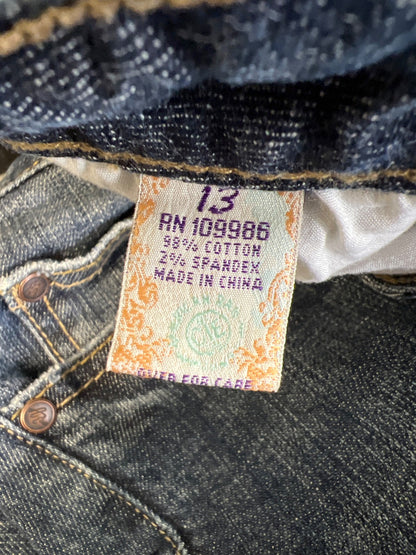 American Rag Women’s Juniors Medium Wash Straight Leg Jeans - 13