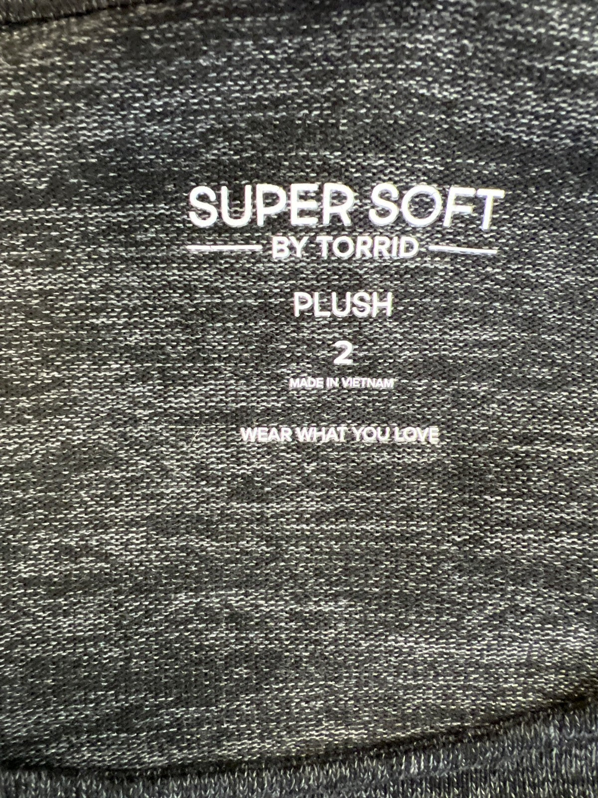 Torrid Women’s Gray Super Soft Plush Long Sleeve Sweater Dress - Plus 2