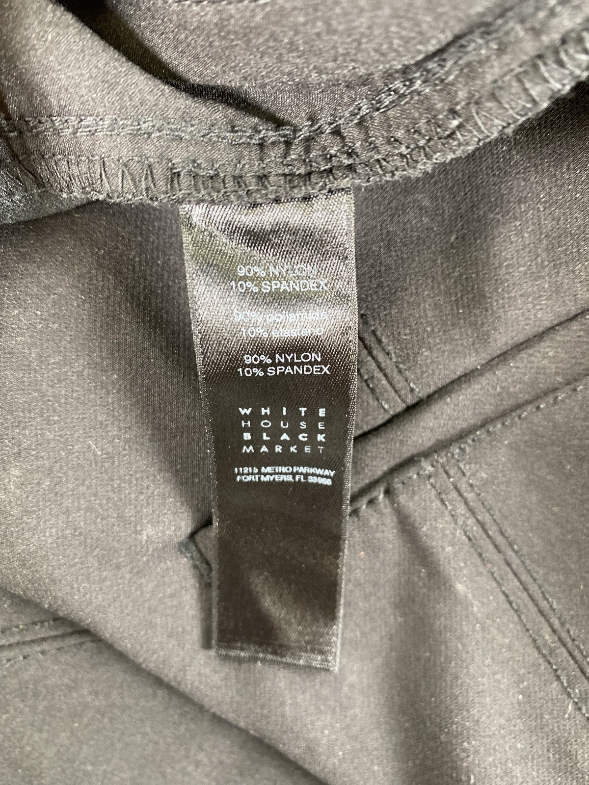 White House Black Market Women’s Black The Skinny Ankle Dress Pants - 2