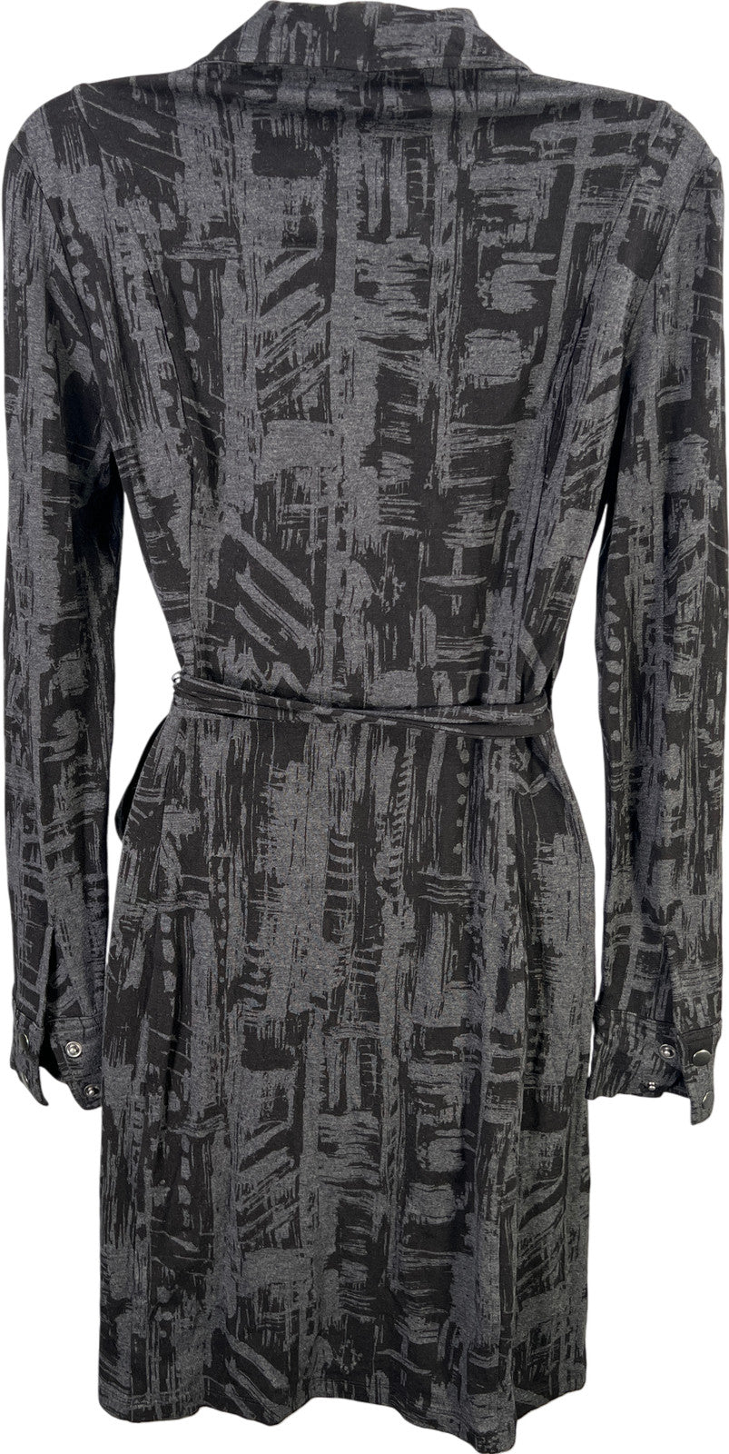 Banana Republic Women’s Gray & Black Wrap Cardigan Top - S