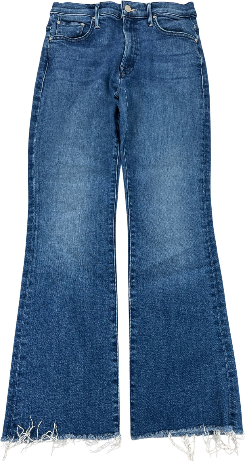 Mother Women’s Medium Wash The Insider Ankle Fray Denim Jeans - 27