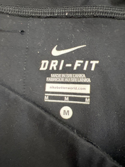 Nike Women’s Black Dri-Fit Legendary Cropped Athletic Leggings - M