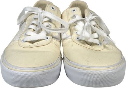 Vans Women’s Light Yellow Canvas Lace Up Sneakers - 9.5