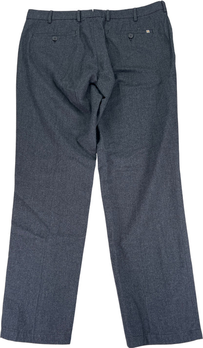 Thomas Dean Men’s Black/Gray Dress Pants - 38x30