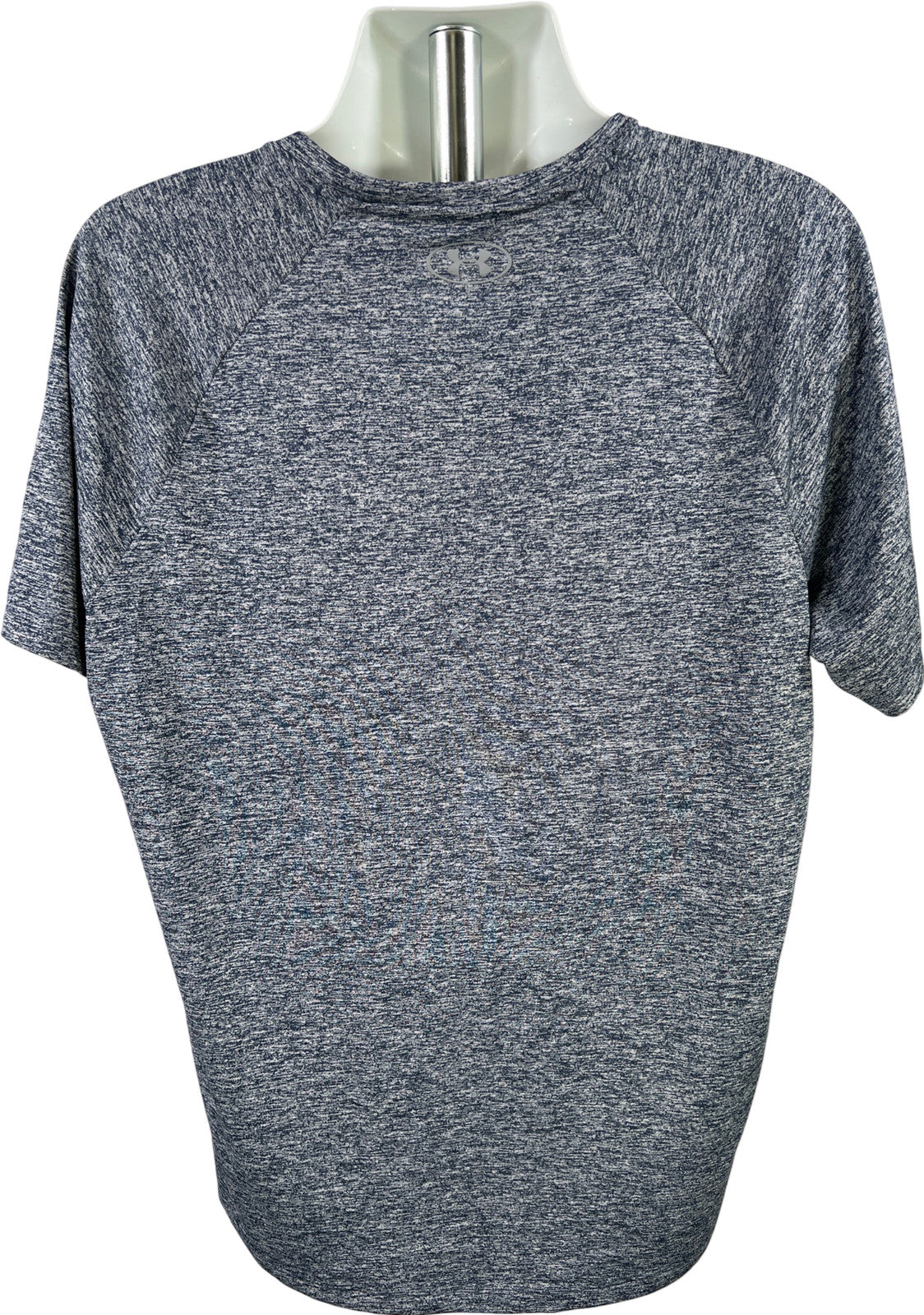 Under Armour Men’s Blue Heather Short Sleeve HeatGear Athletic Tech T-Shirt - XL