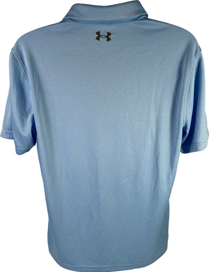 Under Armour Men’s Blue Short Sleeve Loose Fit Polo Shirt - L