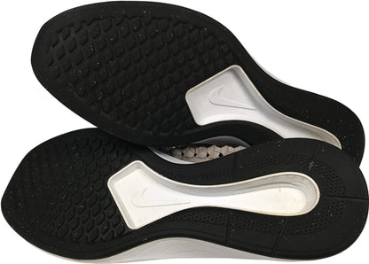 Nike Women’s Gray Suede Dualtone Racer Woven Lace Up Sneakers - 10