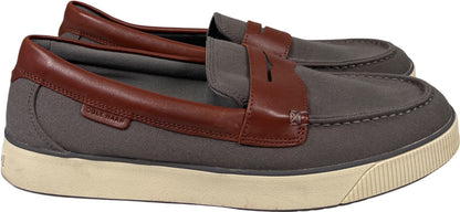 Cole Haan Men’s Gray Nantucket Penny Loafers - 11