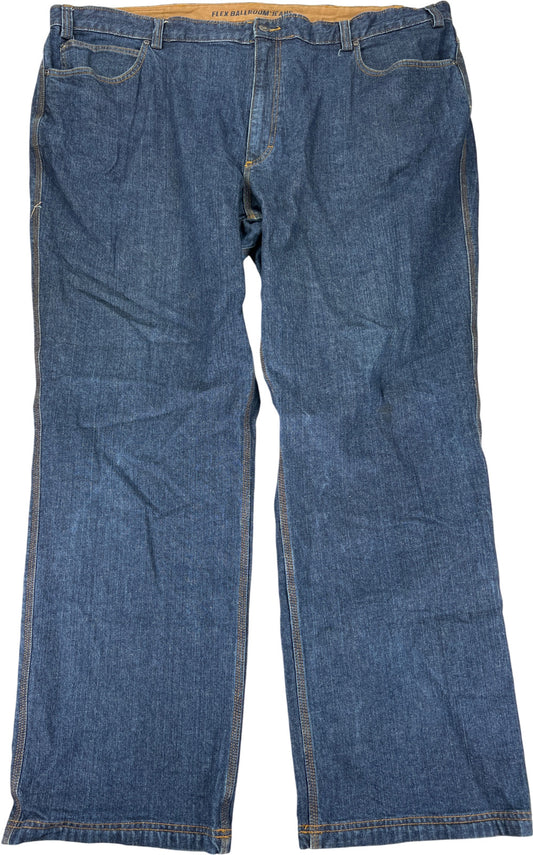 Duluth Trading Men’s Medium Wash Flex Ballroom Denim Jeans - 48x34