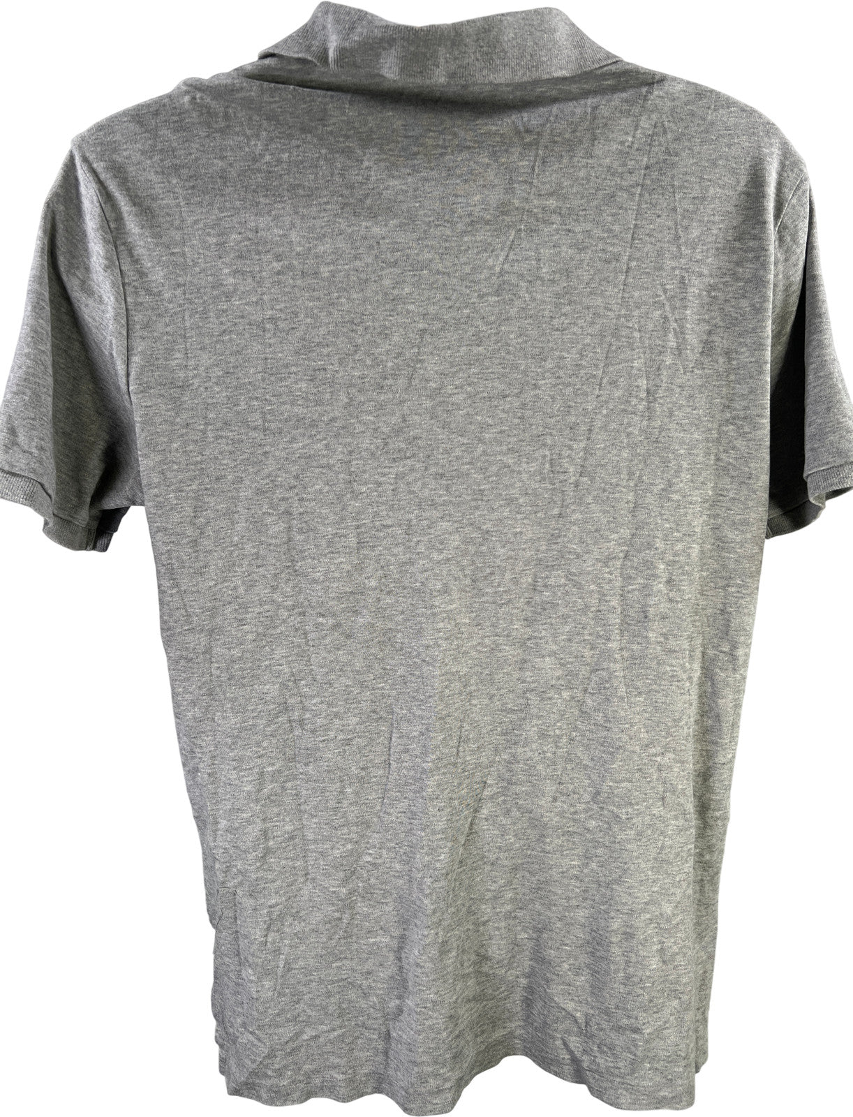 Polo Ralph Lauren Men’s Gray Short Sleeve Custom Fit Polo Shirt - L