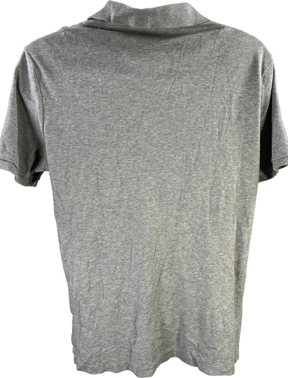 Polo Ralph Lauren Men’s Gray Short Sleeve Custom Fit Polo Shirt - L