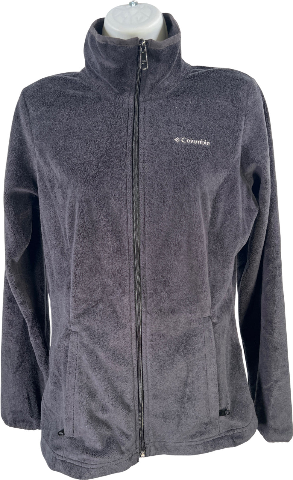 Columbia Women’s Black Long Sleeve Fleece Full Zip Jacket - S