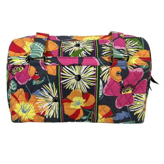 Vera Bradley Multi-Color Jazzy Blooms Fabric Large Handbag Purse