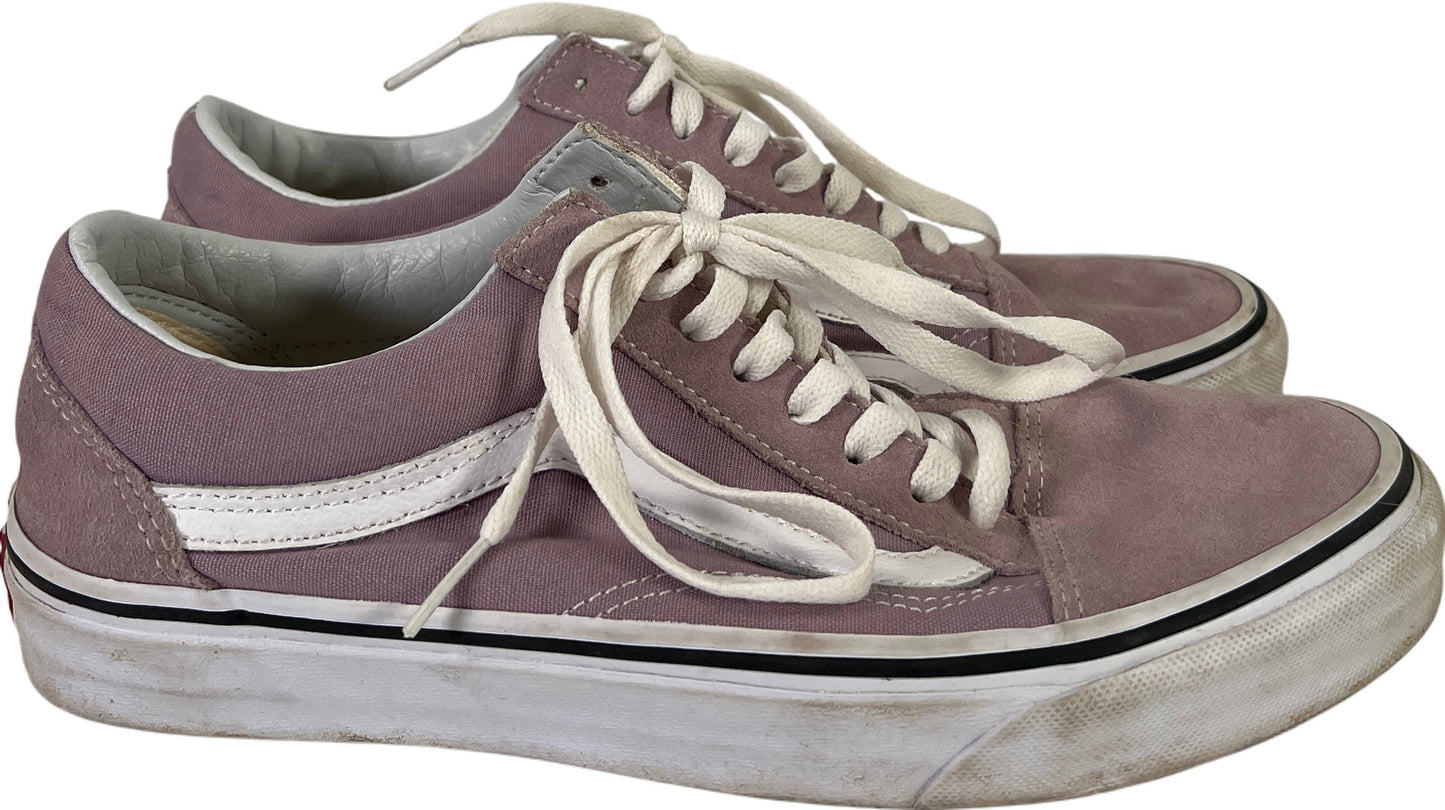 Vans Unisex Purple Suede Old Skool Lace Up Sneakers - Women’s 9.5