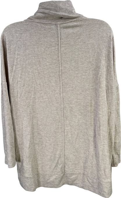 White House Black Market Women’s Beige Open Front Cardigan Sweater - XXS