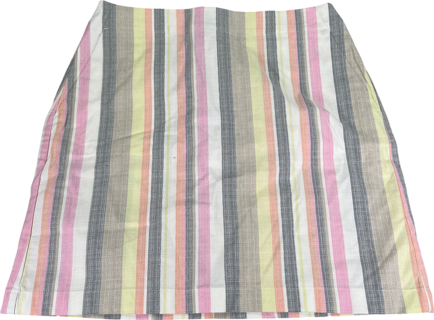 LOFT Women’s Multicolor Striped Straight Skirt - 2