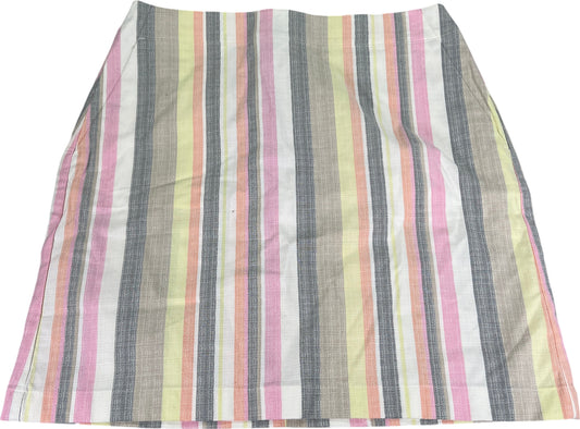 LOFT Women’s Multicolor Striped Straight Skirt - 2