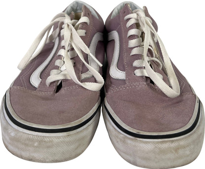 Vans Unisex Purple Suede Old Skool Lace Up Sneakers - Women’s 9.5