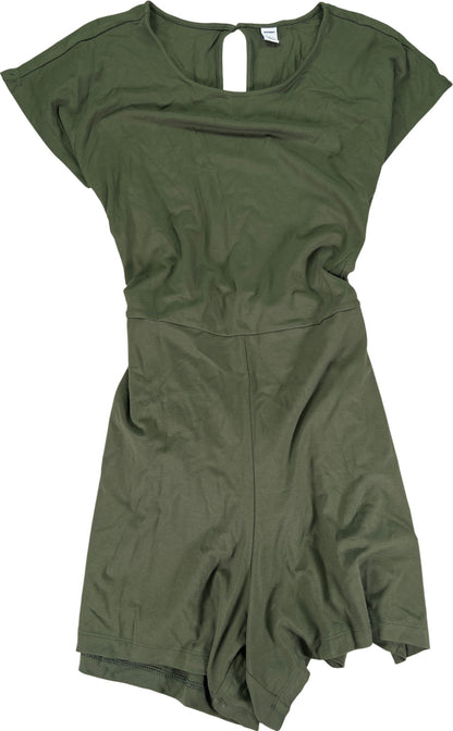 Old Navy Women’s Green Dolman Short Sleeve Short Romper - L