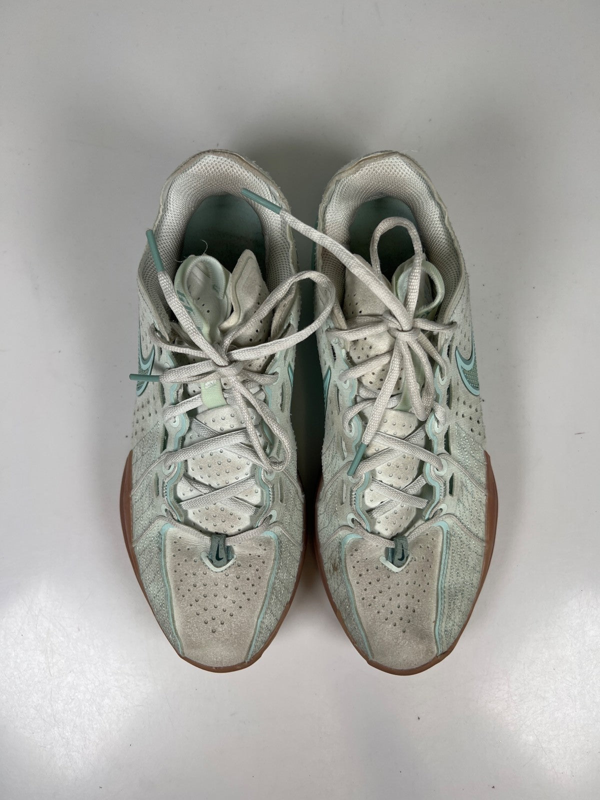 Nike Men’s Blue/Green GT Cut 3 Shine Together Lace Up Athletic Sneakers - 8.5
