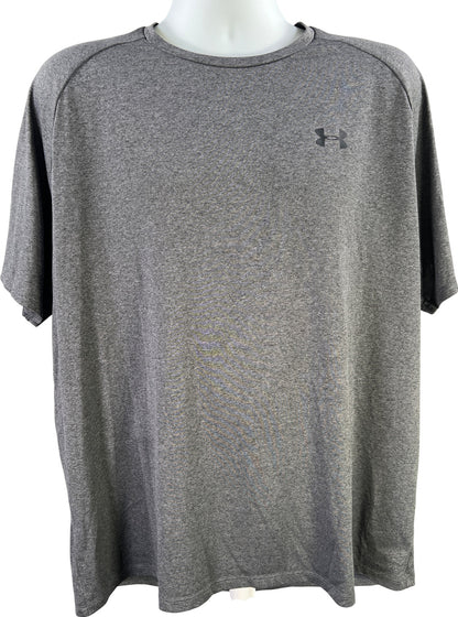 Under Armour Men’s Gray The Tech Short Sleeve Athletic T-Shirt - 2XL
