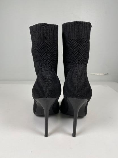 Charles by Charles David Women’s Black Sock Knit Heeled Booties - 9